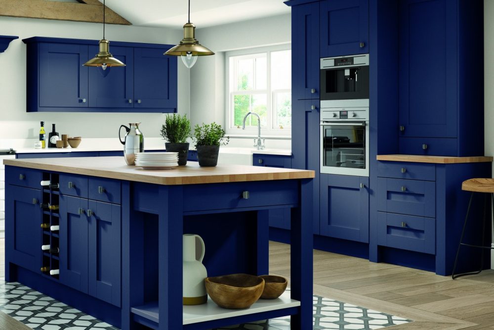 Professional kitchen installation in Radlett featuring a bespoke kitchens and a high-end installation as the main focal points